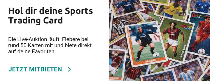 Live Auction - Trading Cards