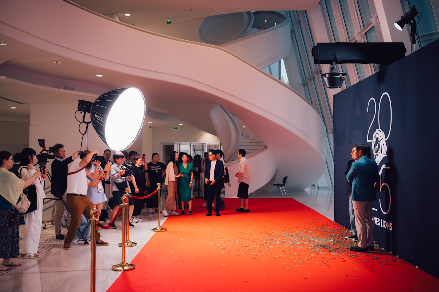 Cannes Lions filming