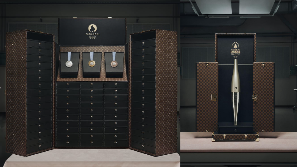 LOUIS VUITTON MEDALS & TORCH TRUNKS