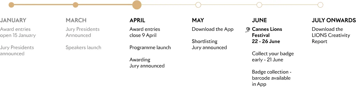 Cannes Lions 2026 Awards entry timeline