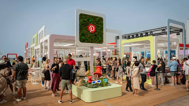 Experiential activation at Cannes Lions.