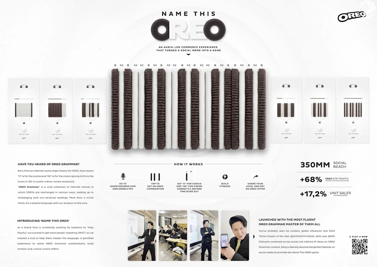 NAME THIS OREO | OREO | VML New York, NEW YORK| GOLD, AUDIO & RADIO LIONS | 2025