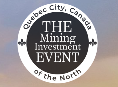 Coniagas To Participate in THE Mining Investment Event of the North Conference