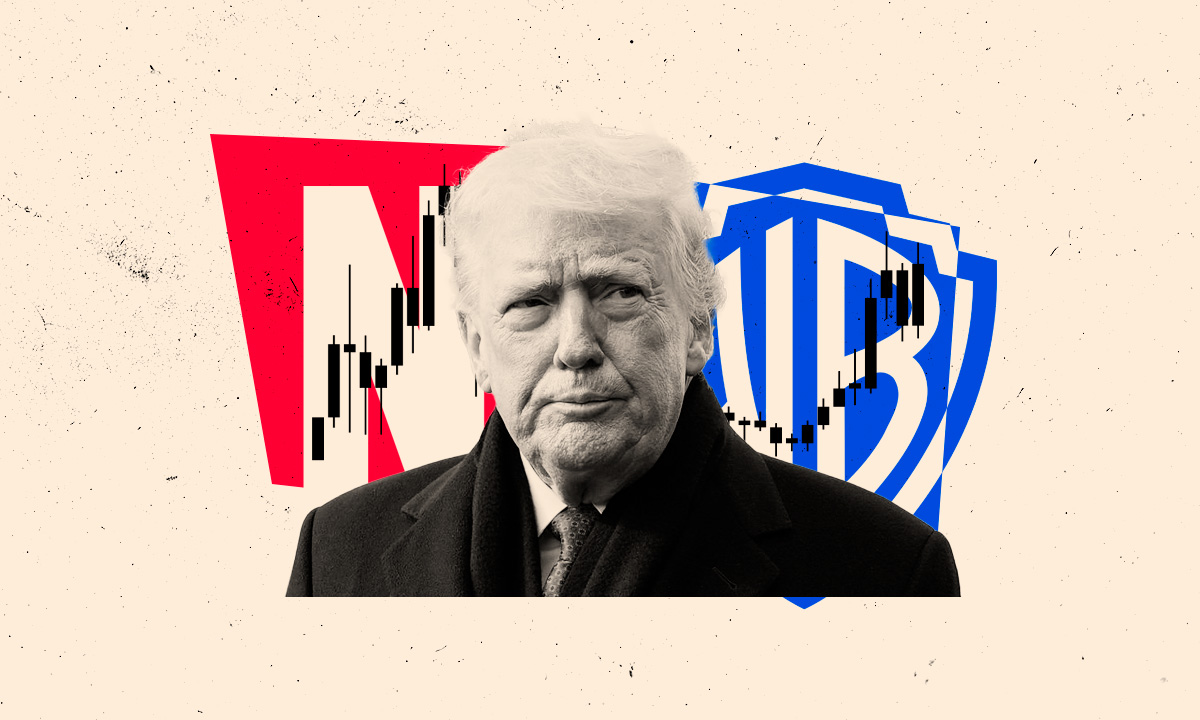 Trump invirtió más de 1 mdd en bonos de Netflix mientras cuestionaba la compra de Warner Bros.