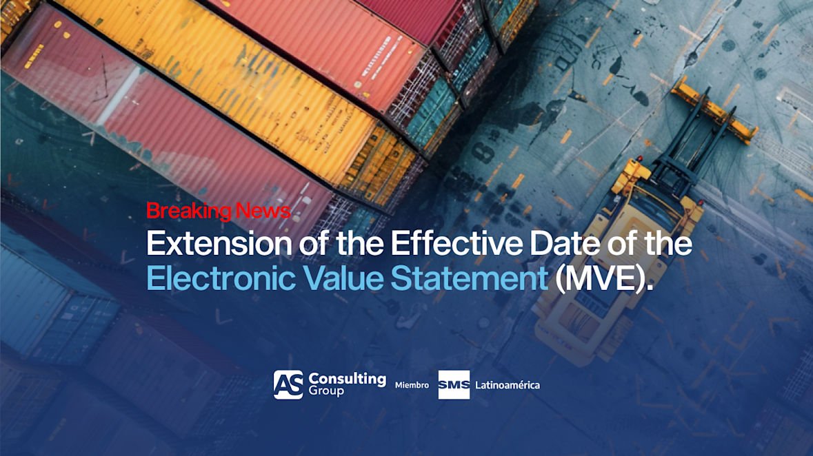 Breaking News: Extension of the Effective Date of the Electronic Value Statement (MVE).