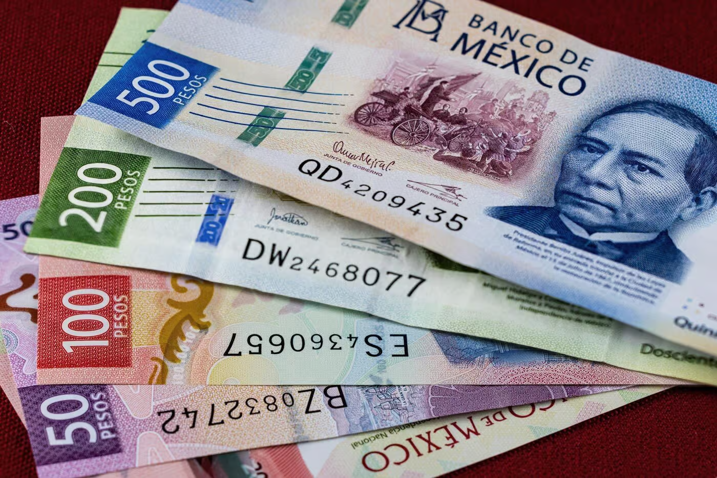 image peso y dinero mexicanoPIB