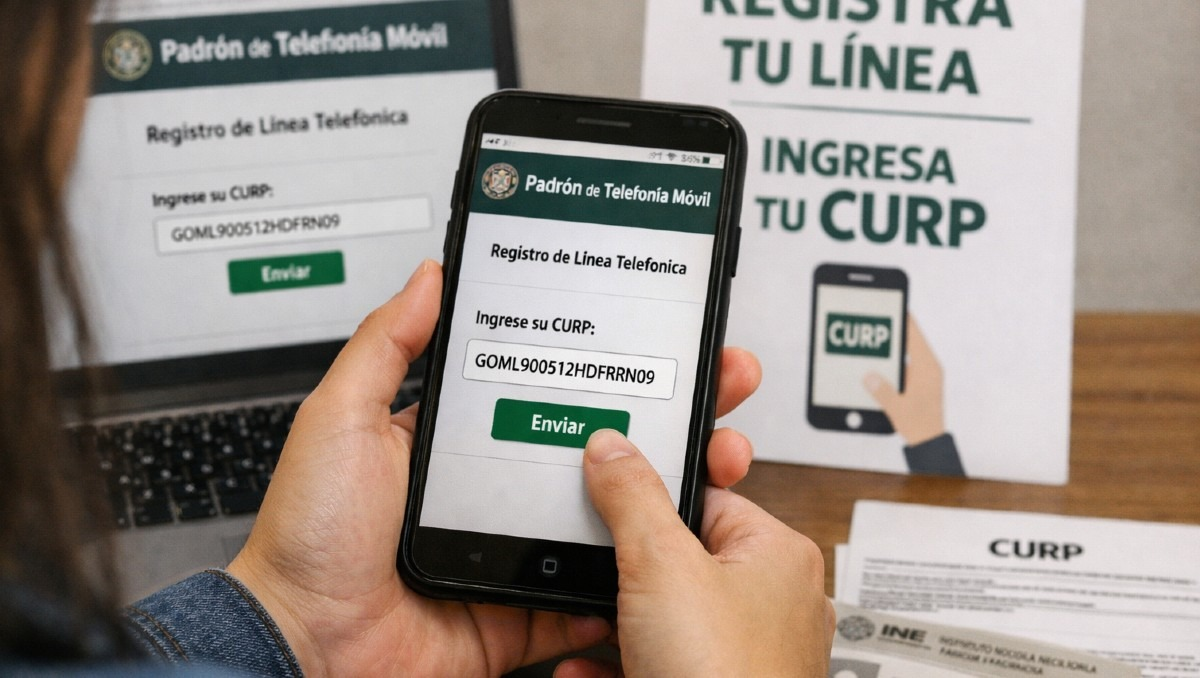 OBLIGARORIO REGISTRO CELULAR CON CURP