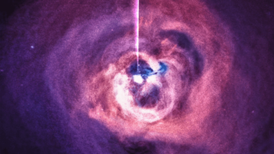 NASA revela el sonido del mayor agujero negro de la galaxia
