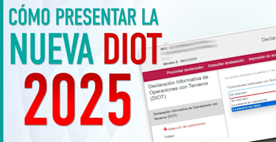 Conoce la nueva plataforma para presentar la Declaración Informativa de Operaciones con Terceros (DIOT)