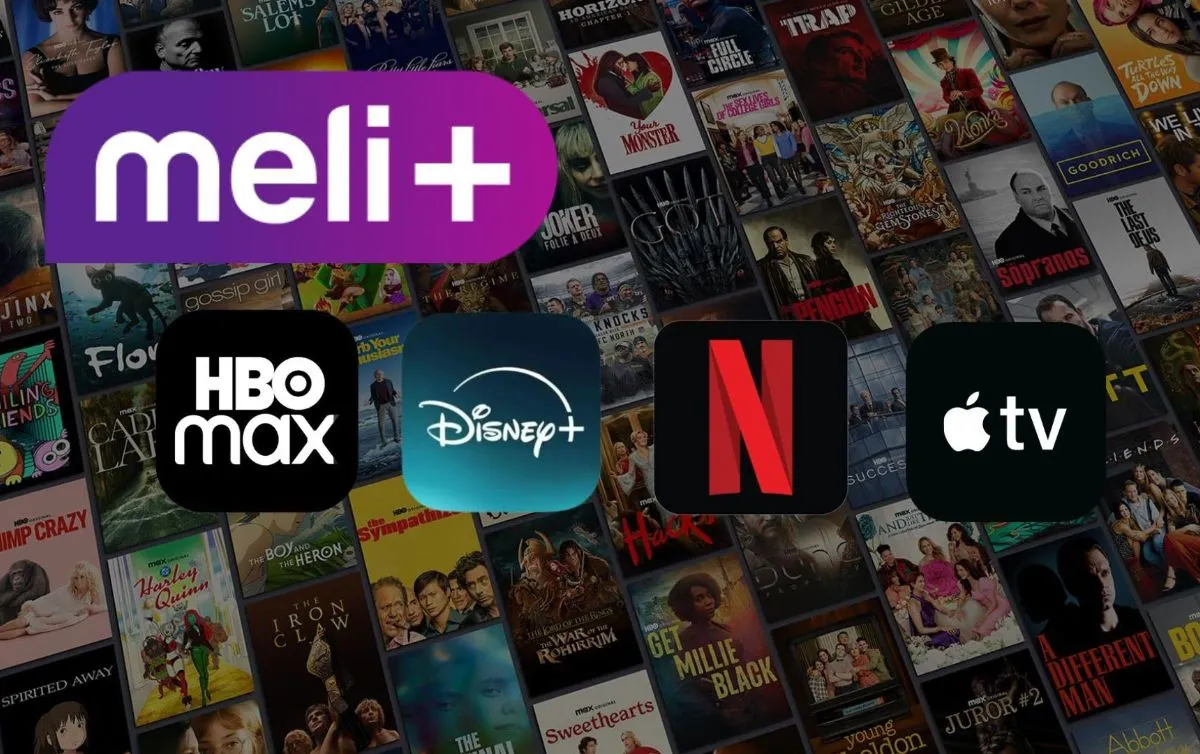 Mercado Libre lanza Meli Mega para que ahorres hasta 50% en Netflix, Disney+, HBO Max y Apple TV.
