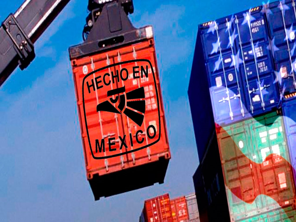 image| México exporta 10 veces más bienes que servicios.