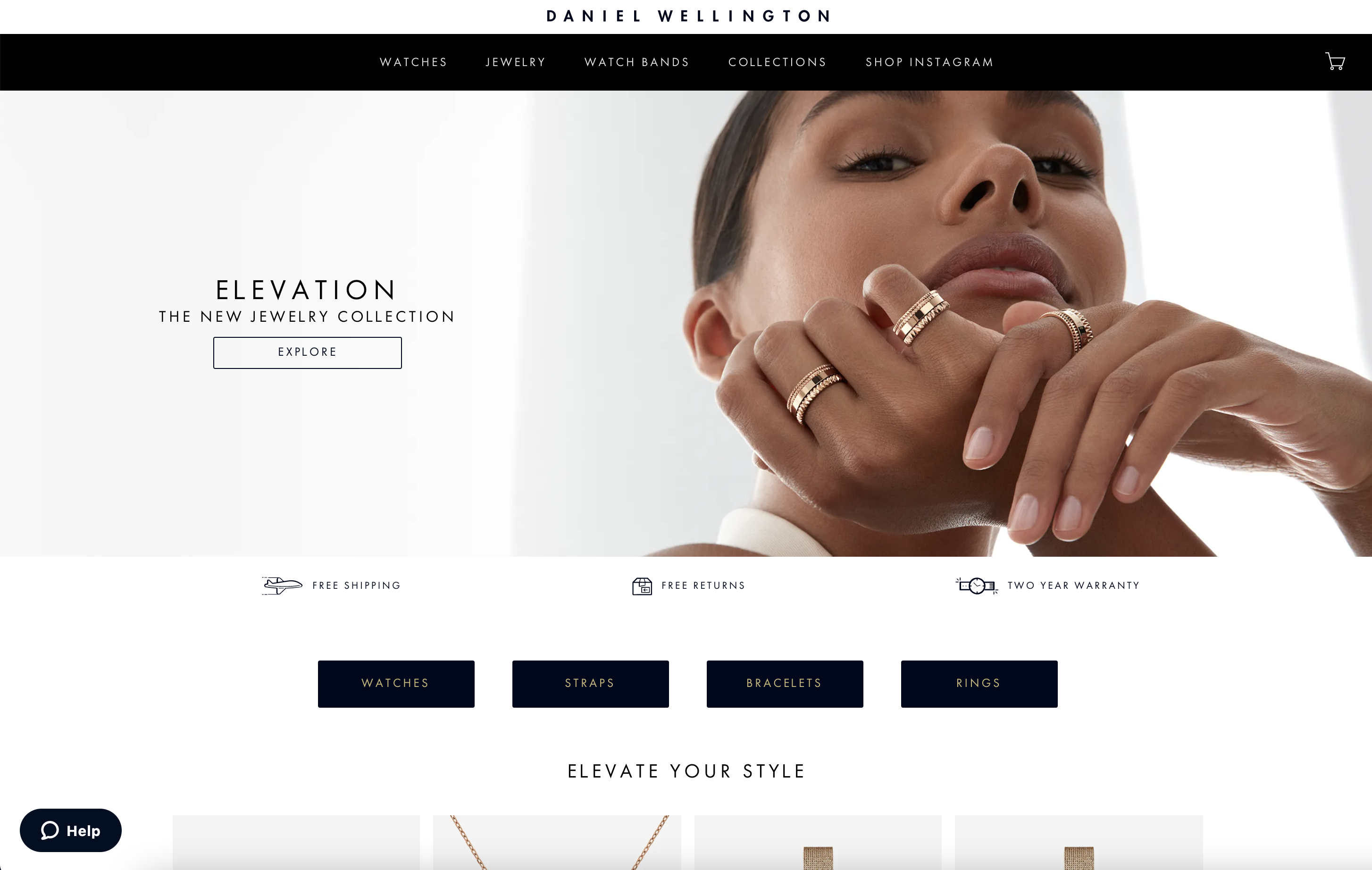 Daniel Wellington null icon