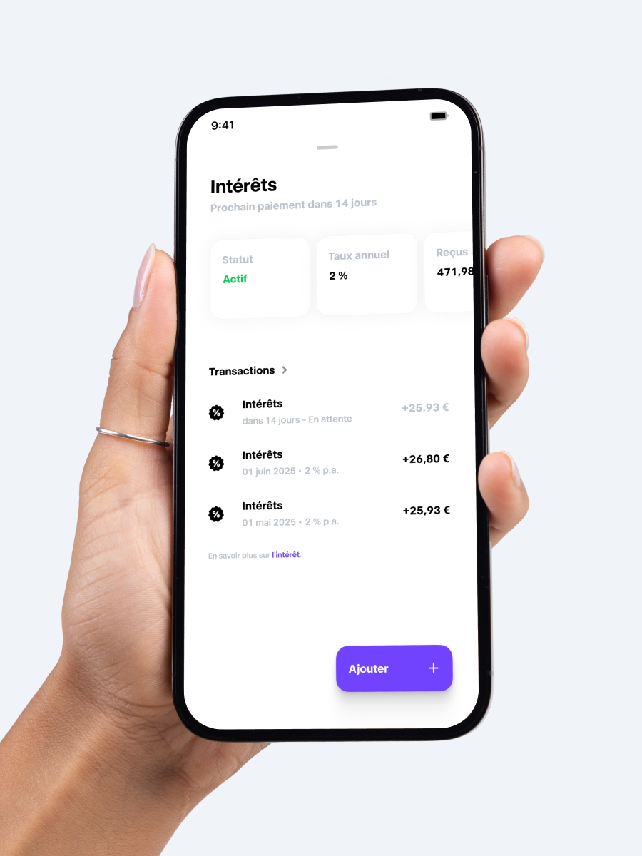 Trade Republic: 2,00% par an sur vos liquidités
