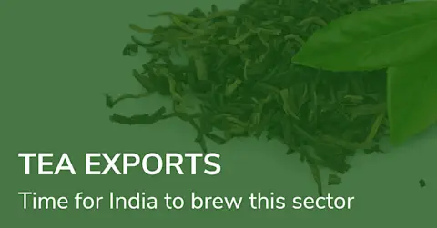 Tea Exports in India | Time to brew this sector