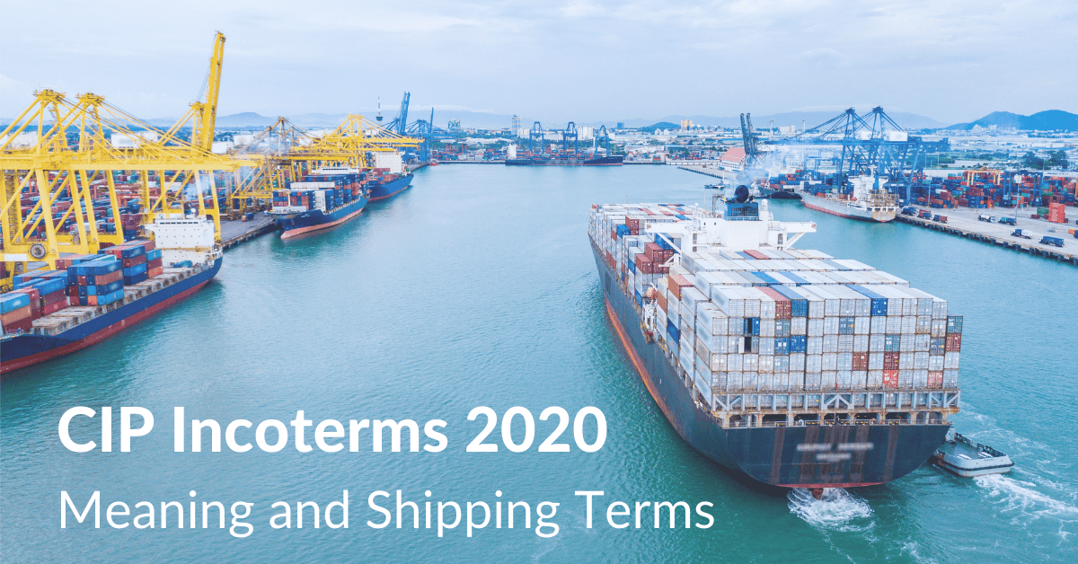 Cip Incoterms 2020 