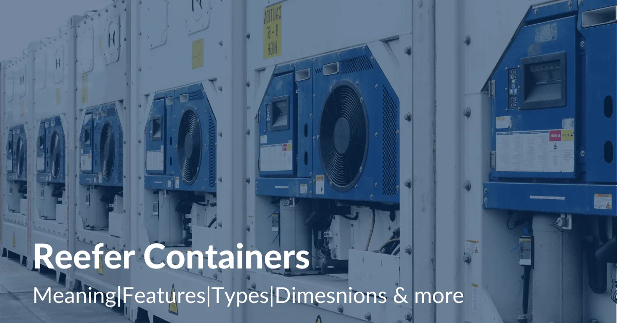 What is a Reefer Container | How Does it Work, Dimensions & Cost