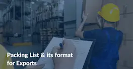 Packing List for Shipping | Defination, Sample & Example