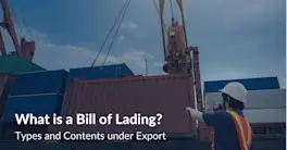 What is Bill of Lading in Shipping & Exports?