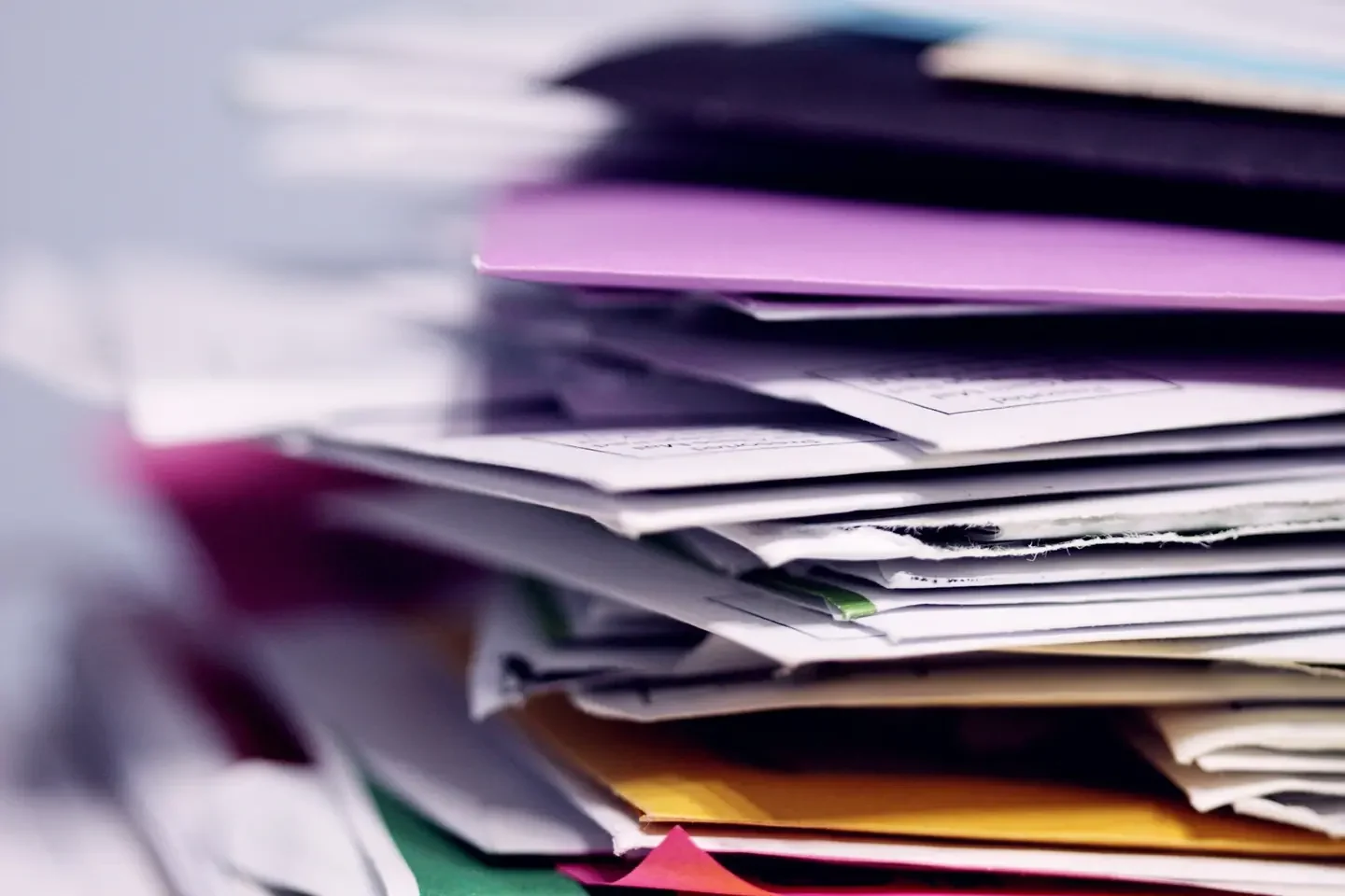 pile of printing papers
