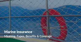 What Is Marine Insurance? Types, Coverage and How It Works
