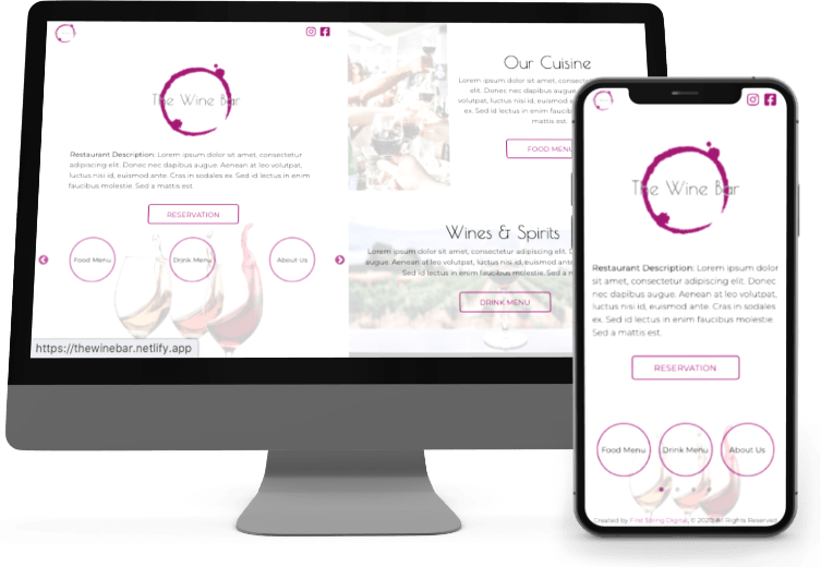 Website Template One | First String Digital