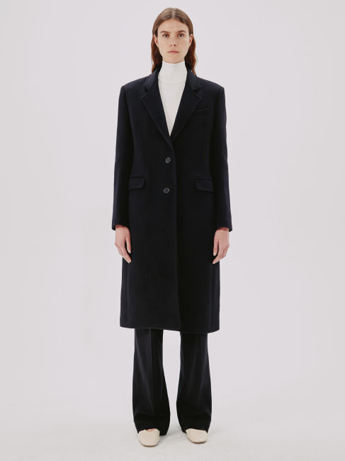 TAILORED COAT BLACK A321OW002-WS-BLK3
