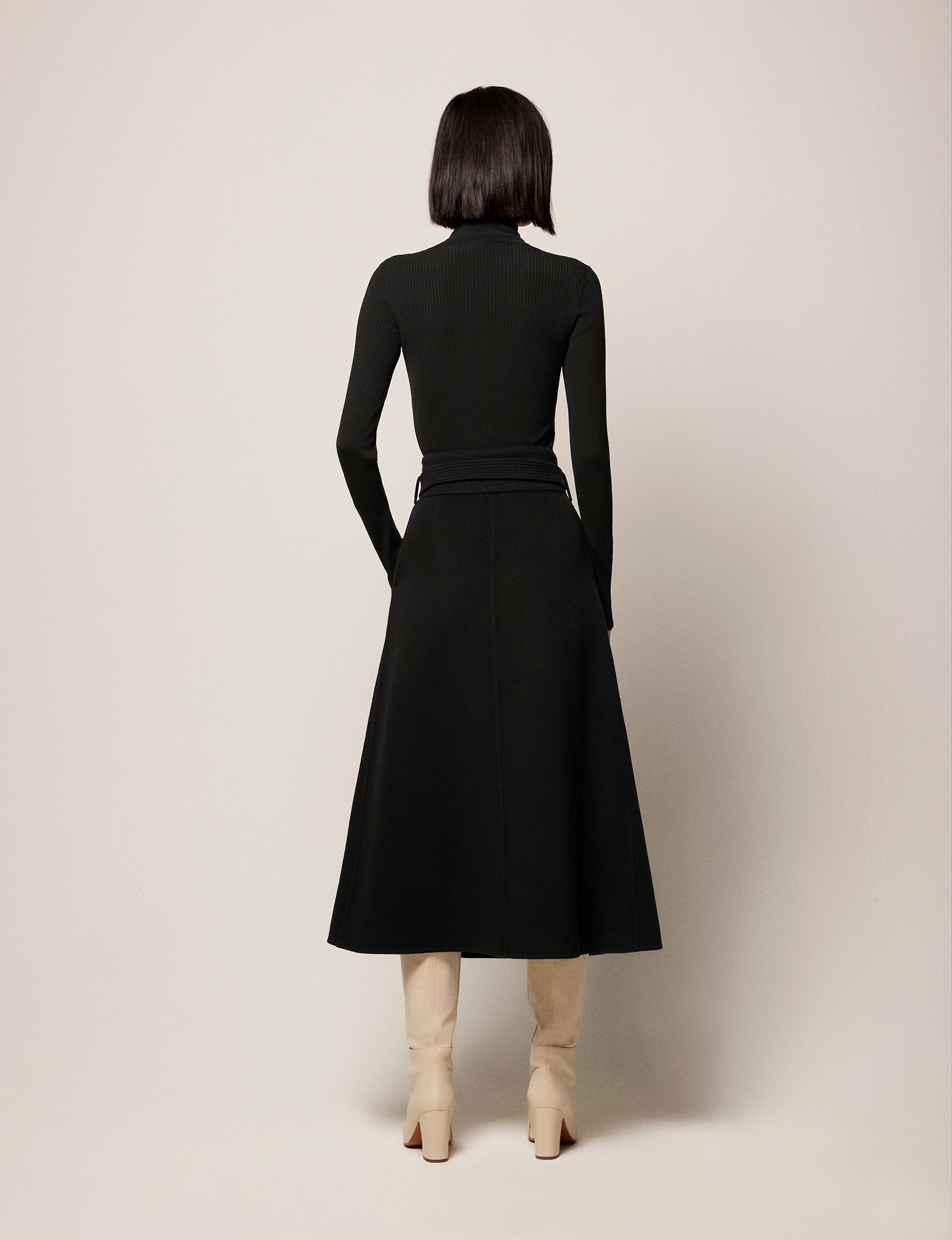 Shot 18 Belted A-Line Skirt 066 copy