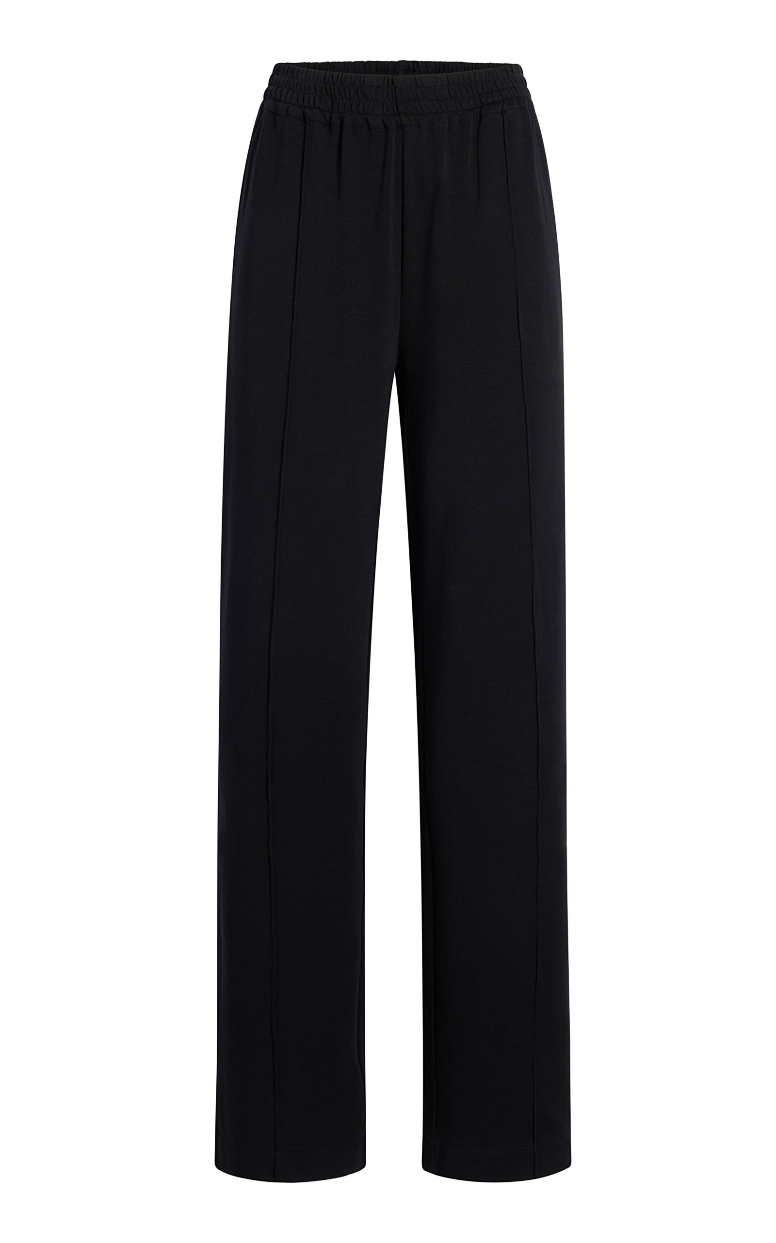 LUXE SEAMED LOUNGE PANT BLACK A123CT038-CO-BLK