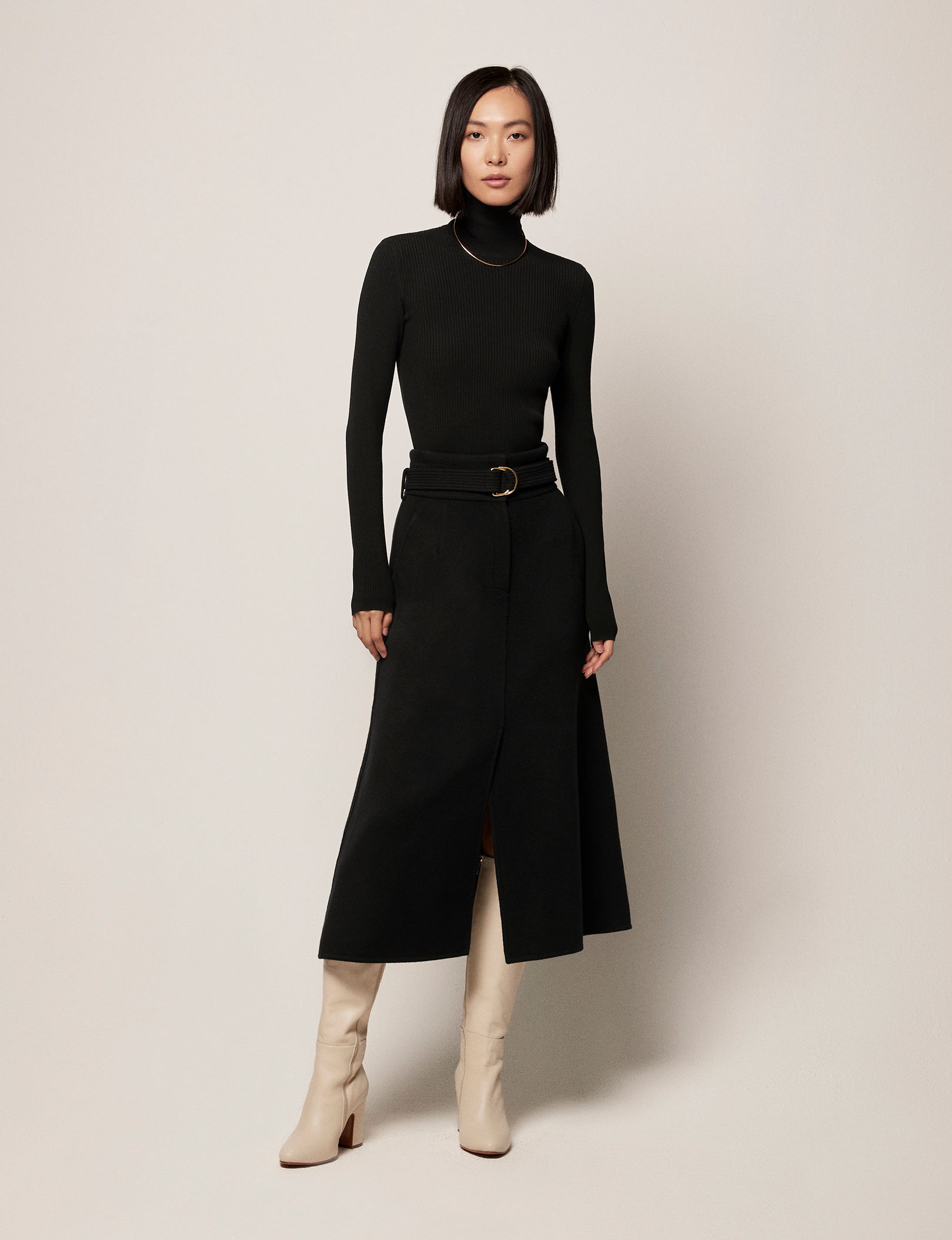 Shot 18 Belted A-Line Skirt 060 copy