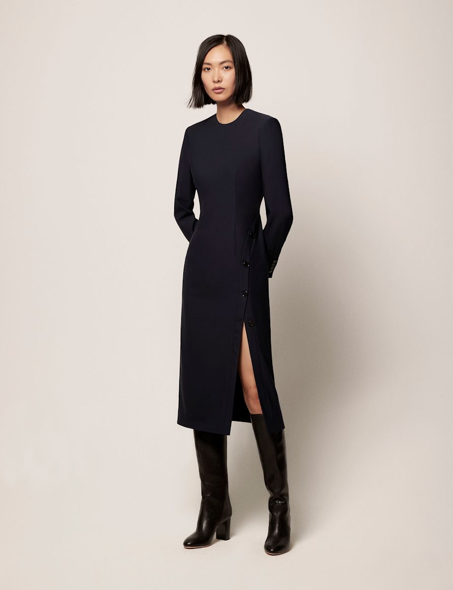 Shot 16 Tailored Long Sleeve Dress 017 copy