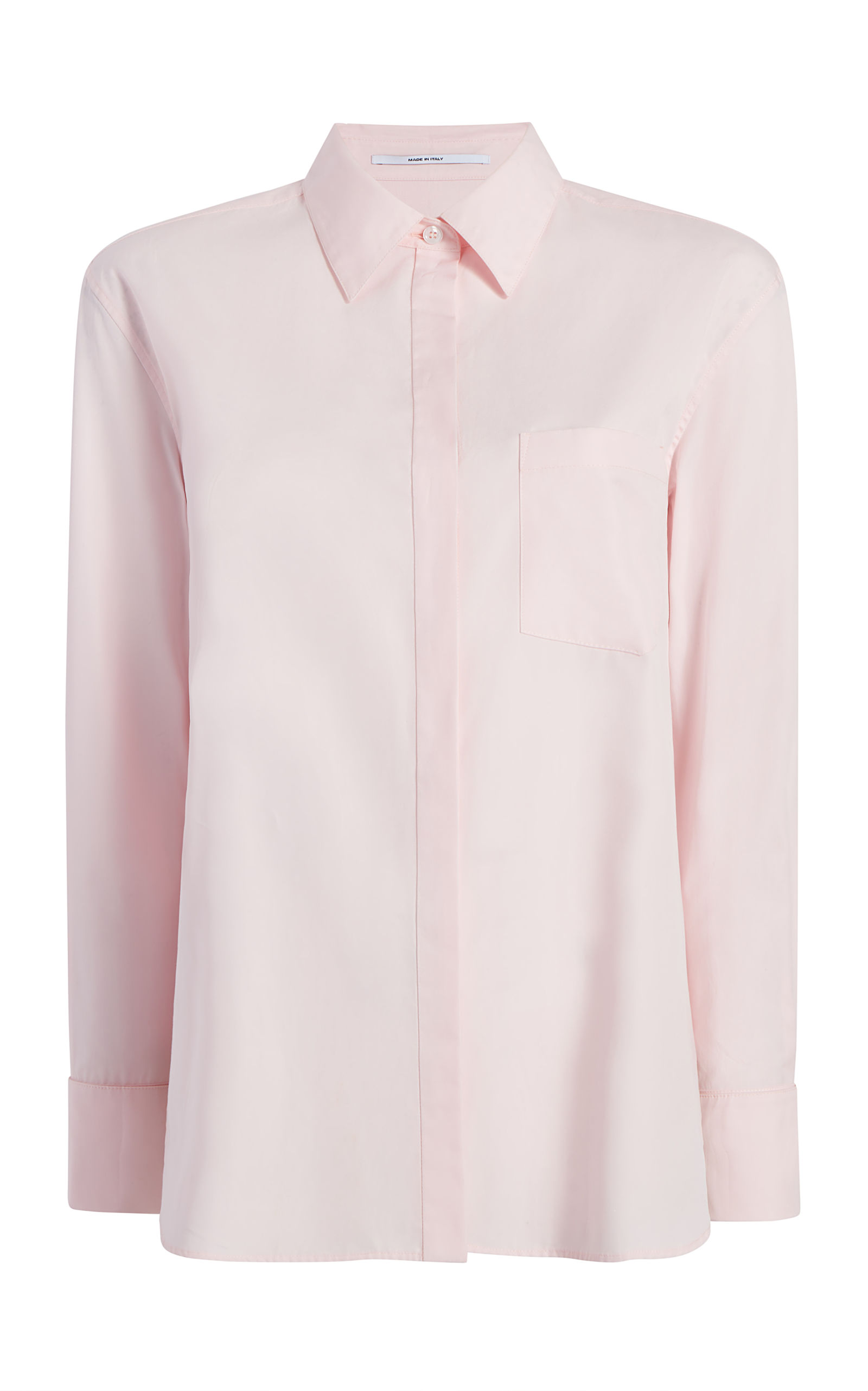 MENS SHIRT WITH GOLD CUFFLINK PALE PINK A123BL043-CO-PPK