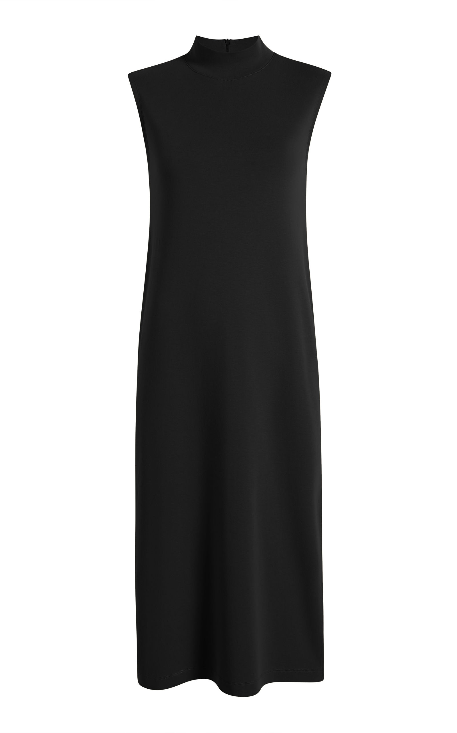 LUXE SEAMED DRESS BLACK A123CT035-CO-BLK
