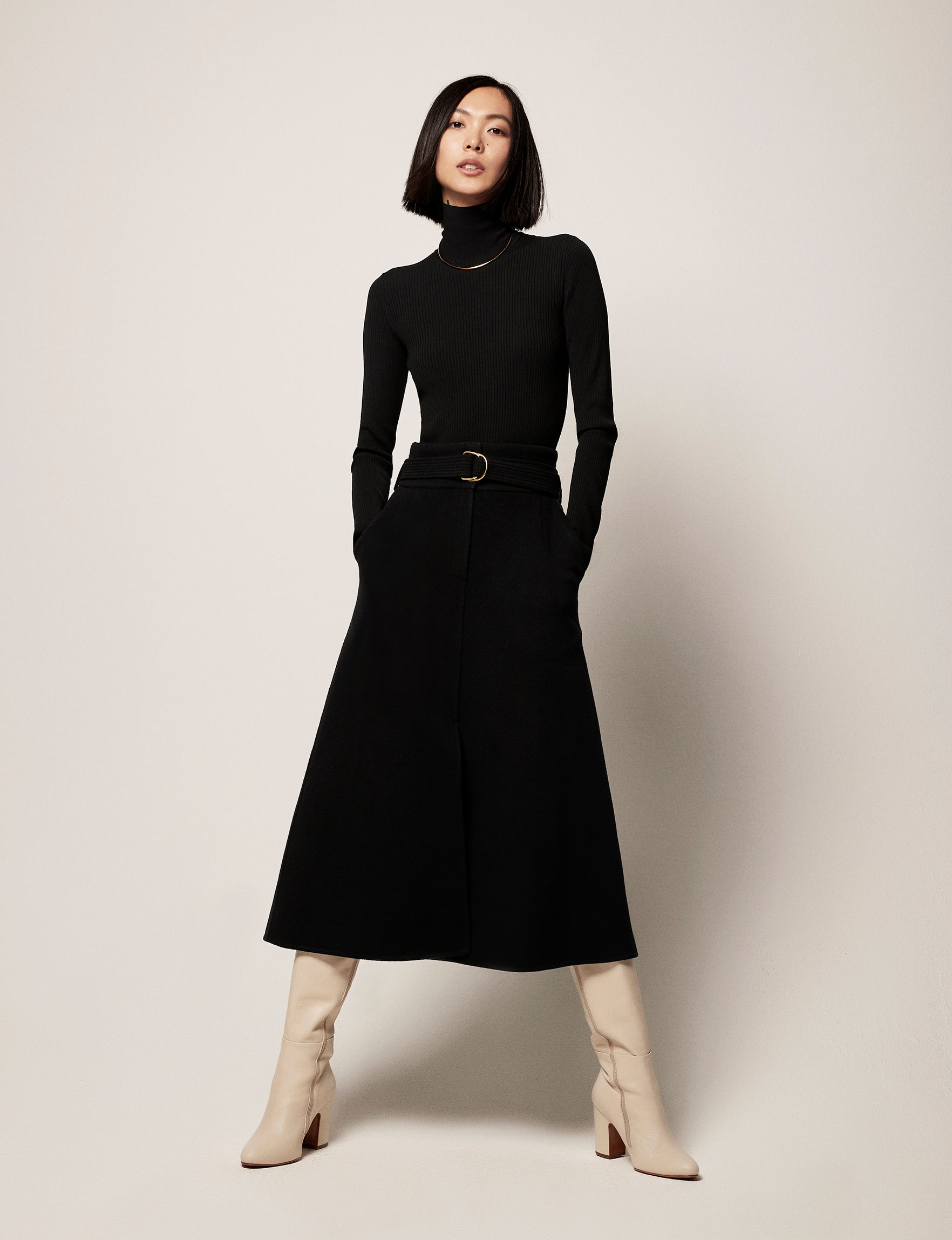 Shot 18 Belted A-Line Skirt 044 copy