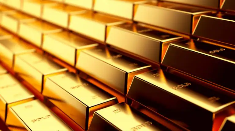 Gold bullion bars