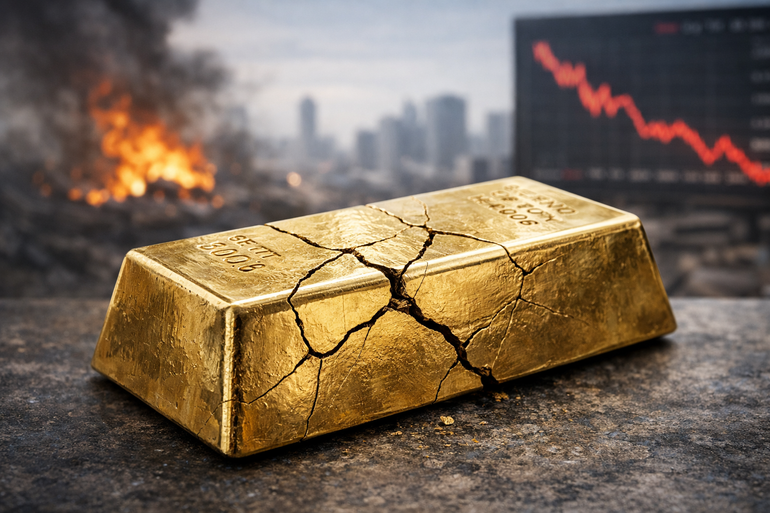 El oro falla en plena crisis: ¿ha dejado de ser realmente un refugio ...
