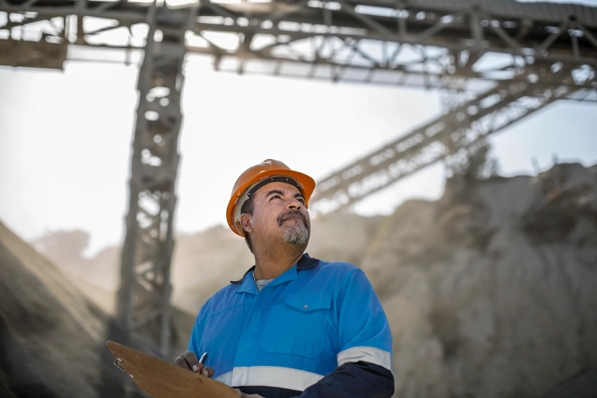 Man in hard hat