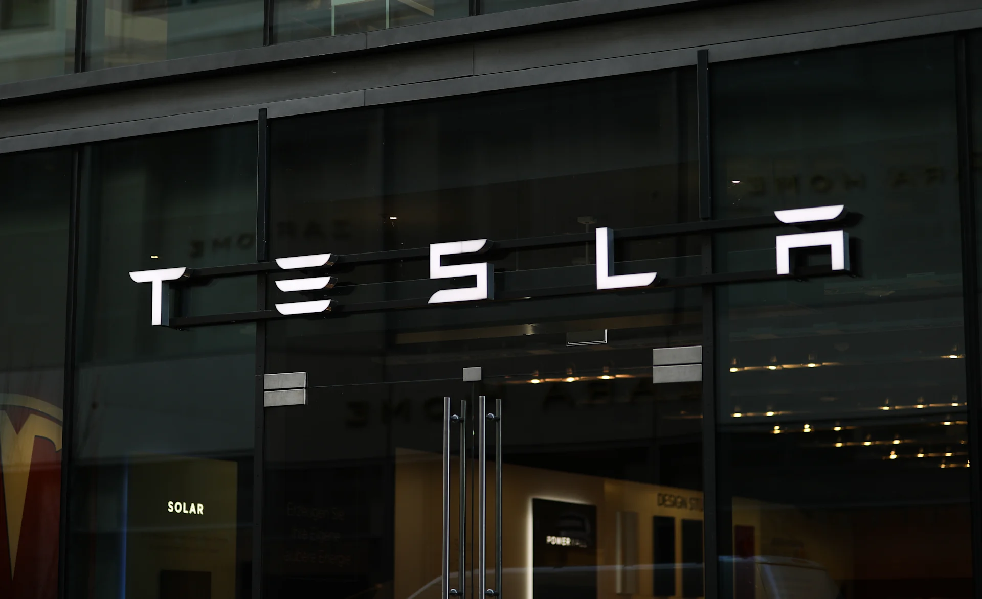 Image depicting Tesla storefront