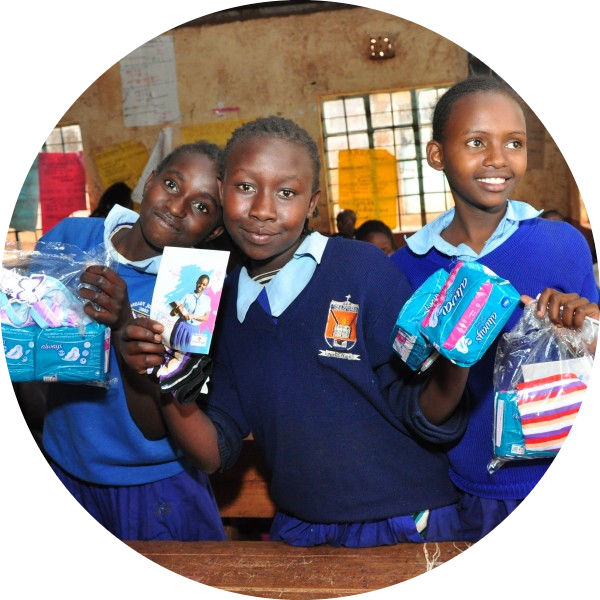 Female child in classroom