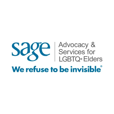 Λογότυπο sage Προάσπιση και Υπηρεσίες για Ηλικιωμένα LGBTQ+ Άτομα