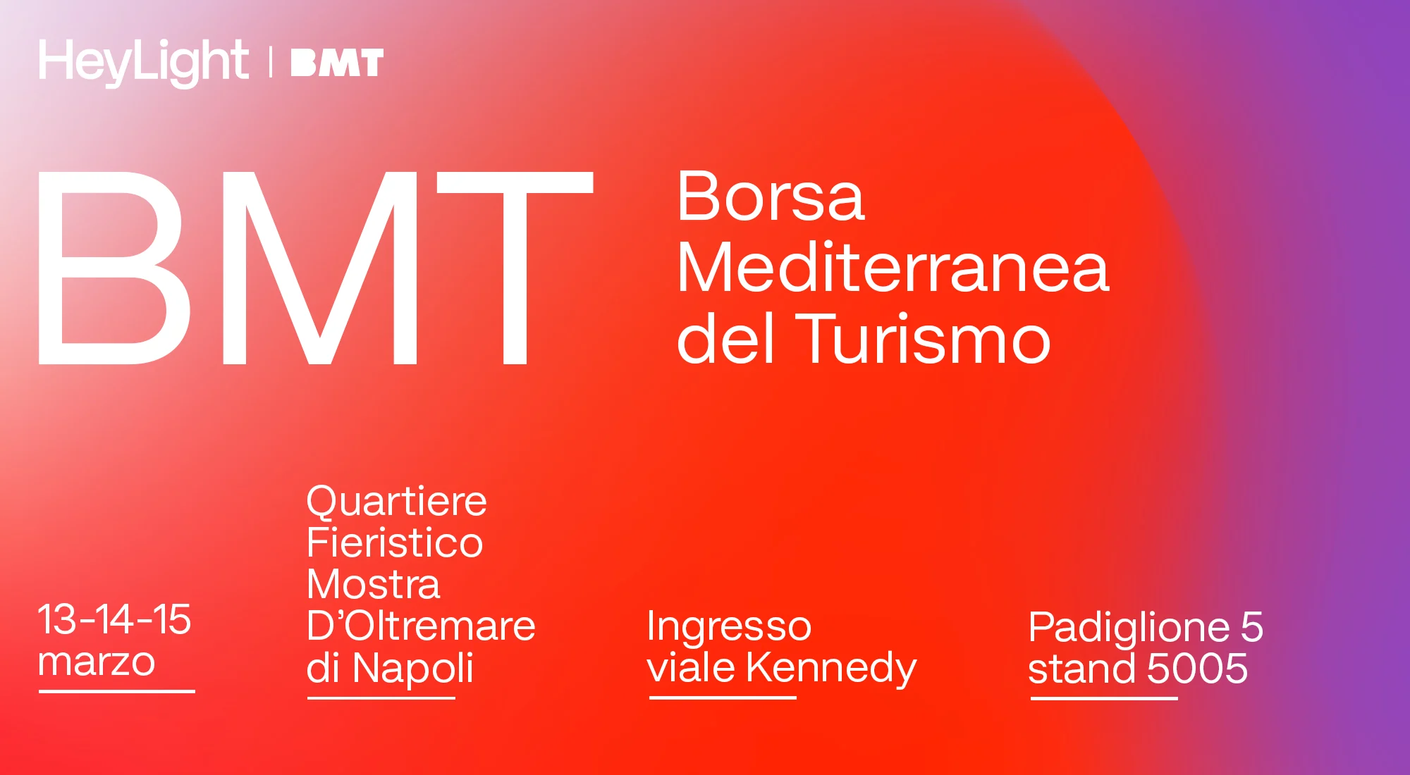 HeyLight Borsa Mediterranea del Turismo EVENTO 2000x1100 v2