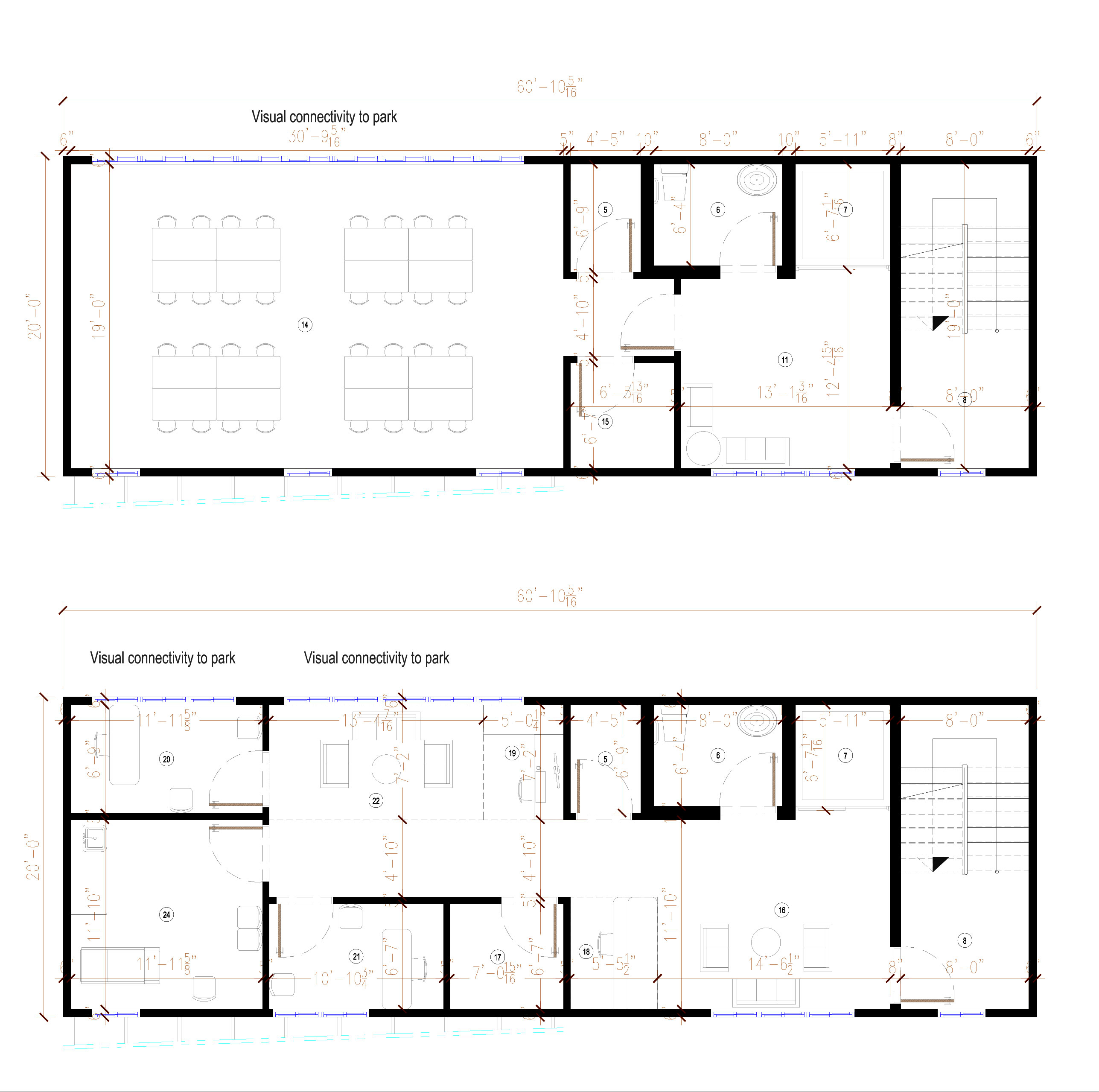 Harlem Park Community Wellness Hub levels 3 and 4.