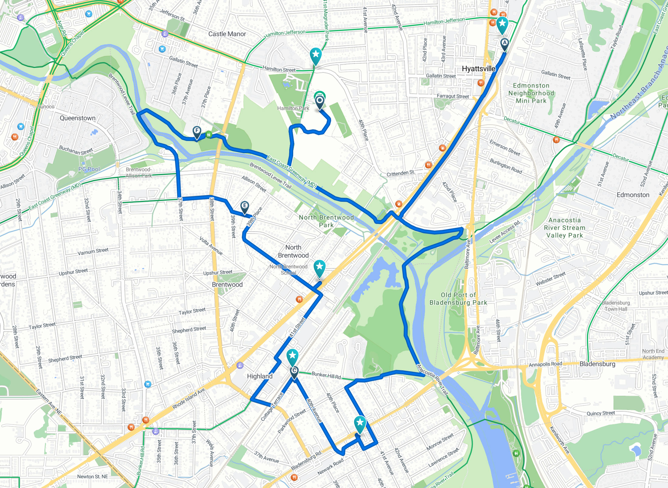 Check out this year’s route via our interactive BikeMap