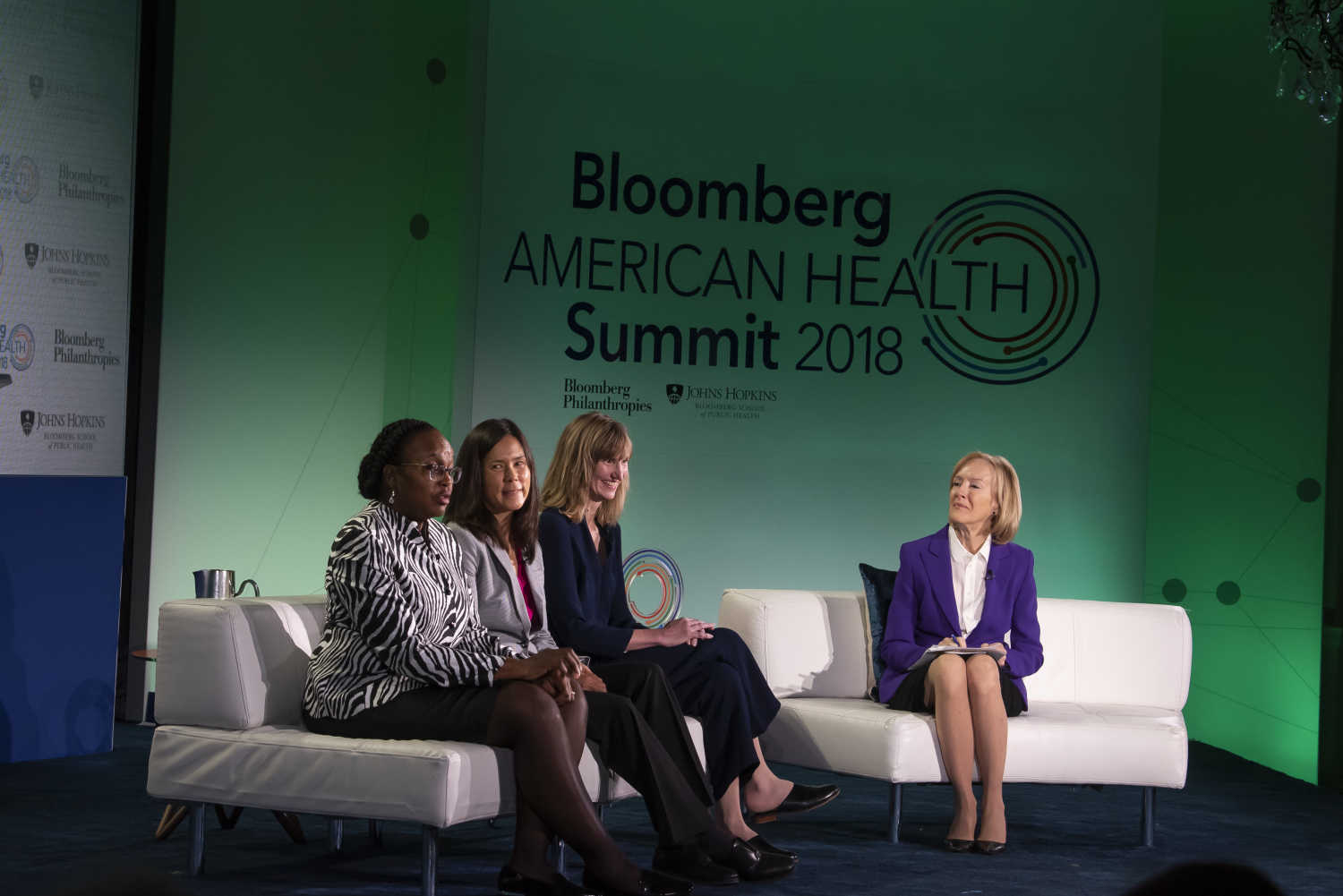 One of many events NDC's Executive Director Jen Goold has spoken at. Photo courtesy of Johns Hopkins Bloomberg School of Public Health.