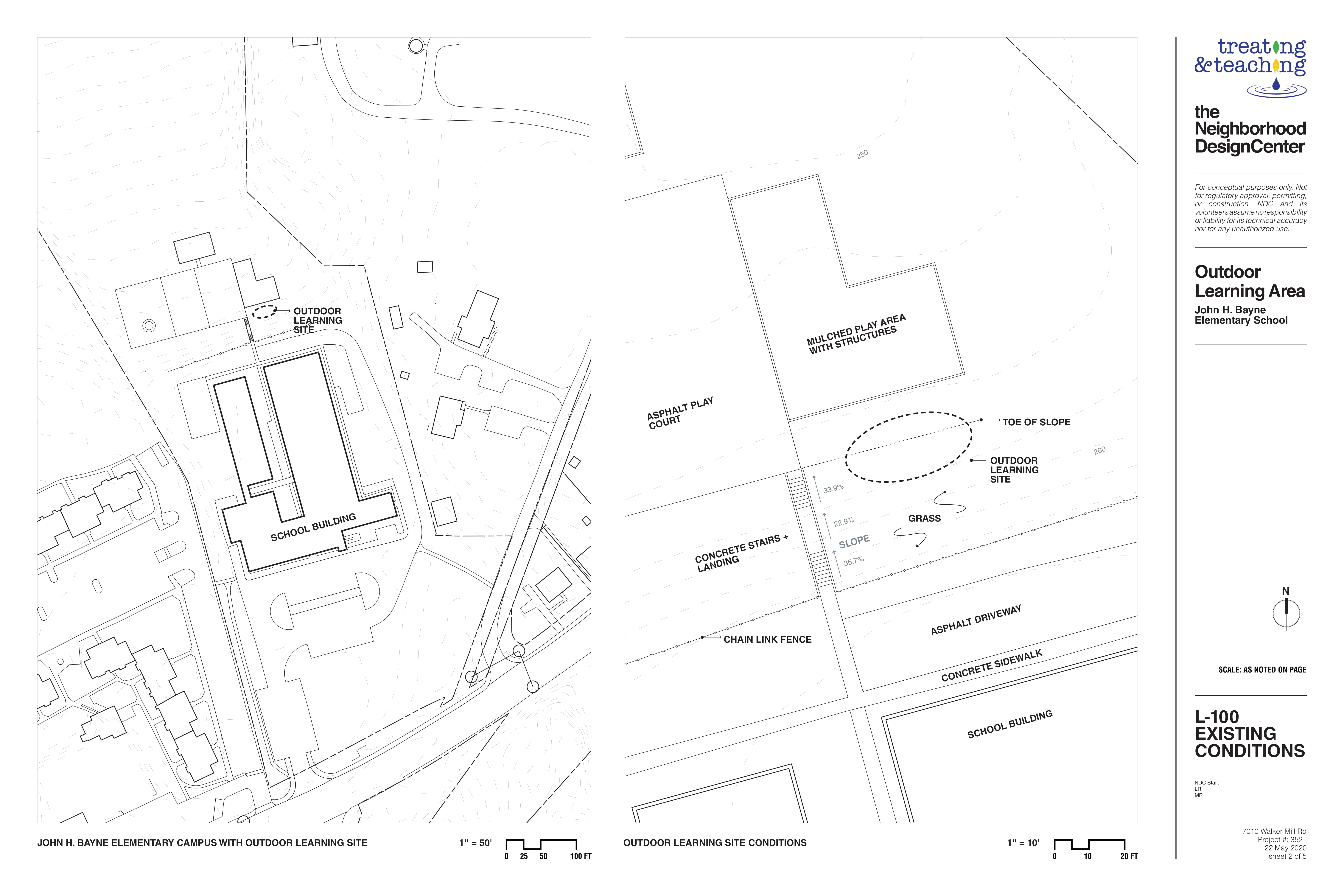 Outdoor classroom designs created by Laura Robinson & Marita Roos