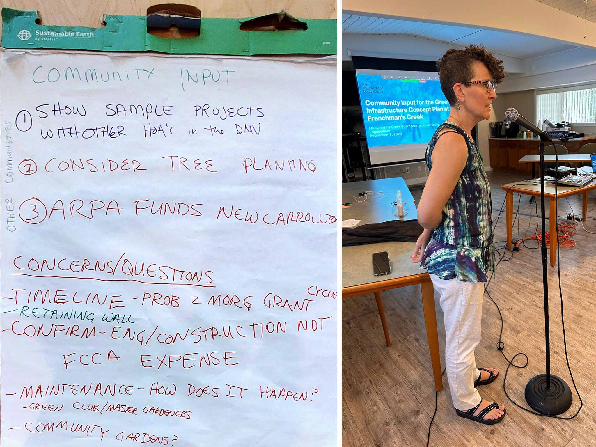 Jenny Smeltzer, NDC Landscape Design Project Manager.
