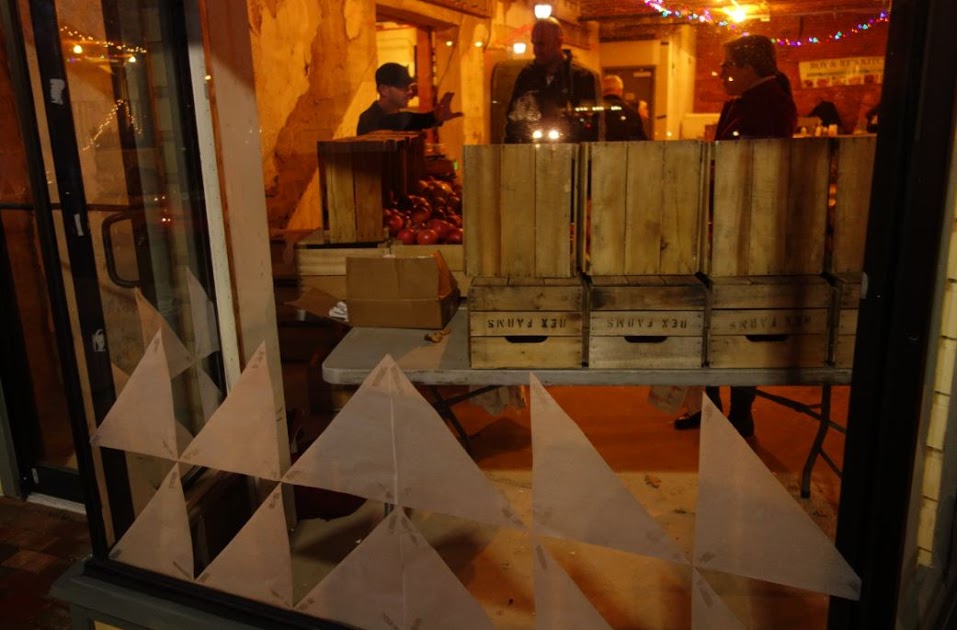 The geometry of design illuminated. Image by photographer or creator. 