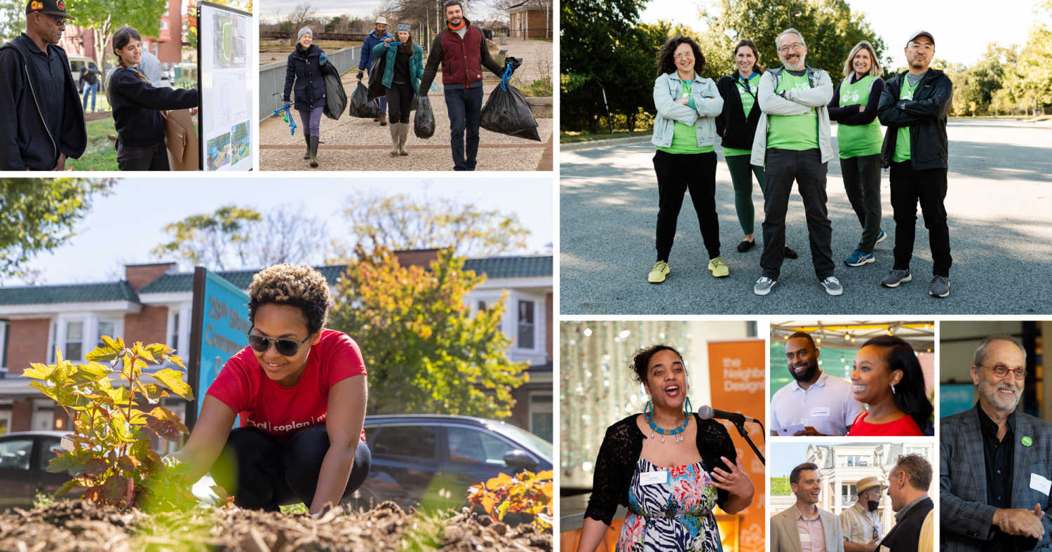 How to get involved in your neighborhood? Bike the Sites, Annual Awards, Trash Dash, and more!
