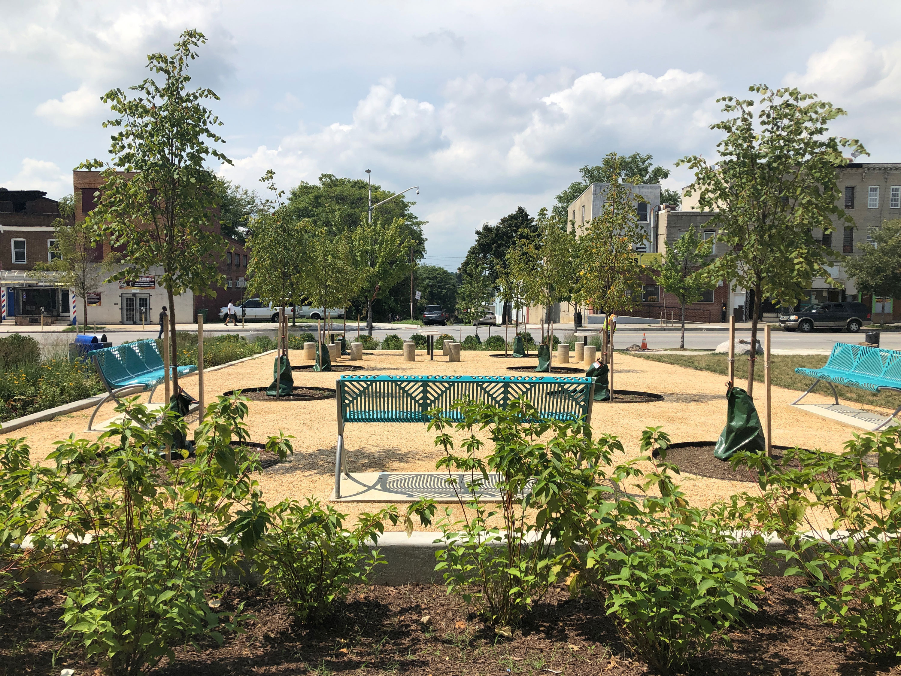 Darley Park: this former vacant lot was transformed into a welcoming space.