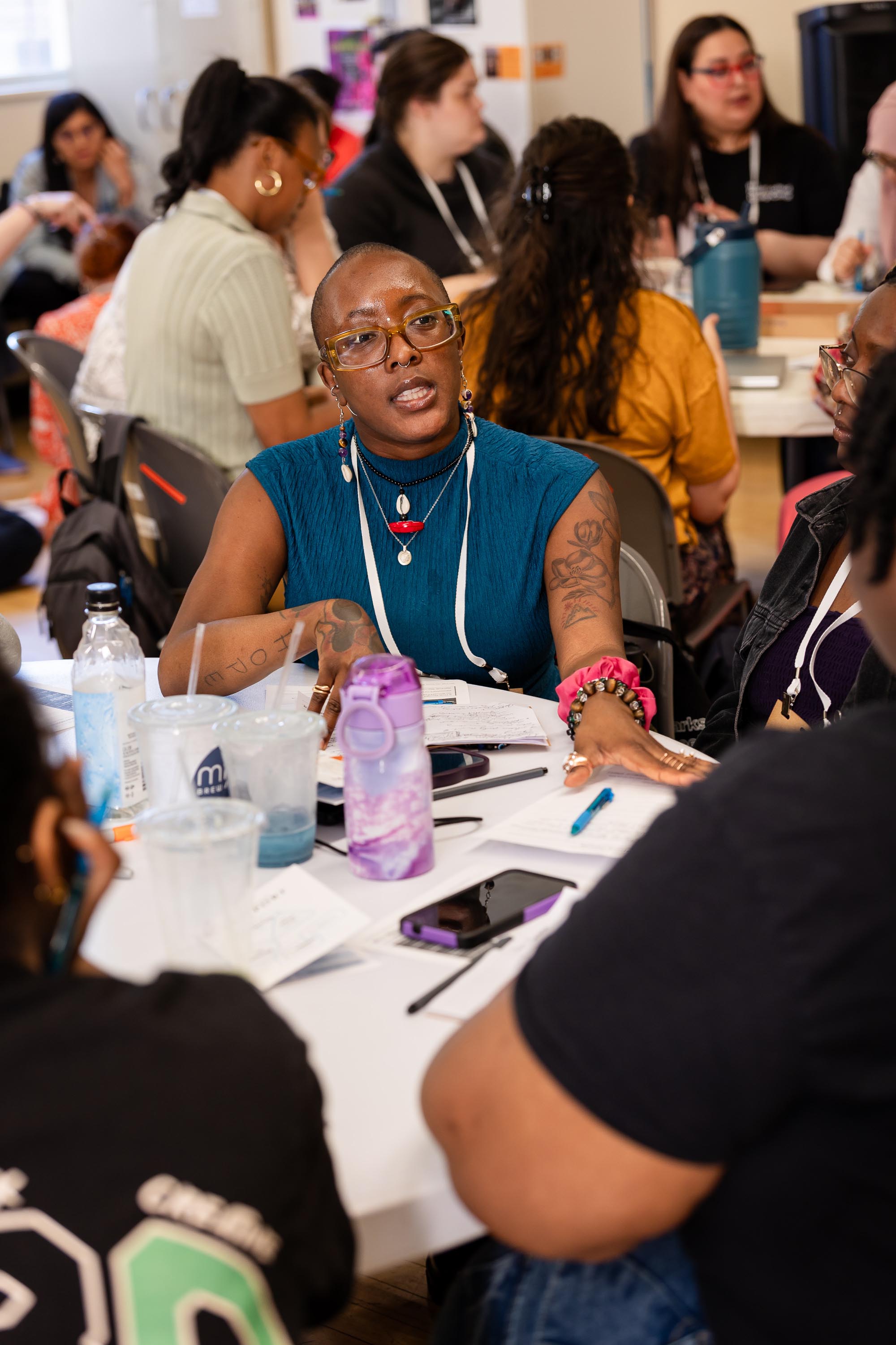 The Vision is Yours Placemaking and Placekeeping Conference 2026: participants deep in discussion in breakout session.