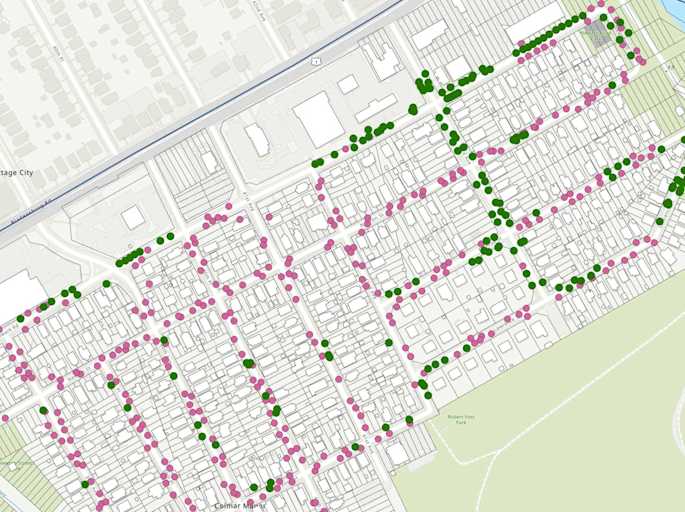Tree Tag Map Mapping tree coverage for more equitable cities | The Neighborhood ...